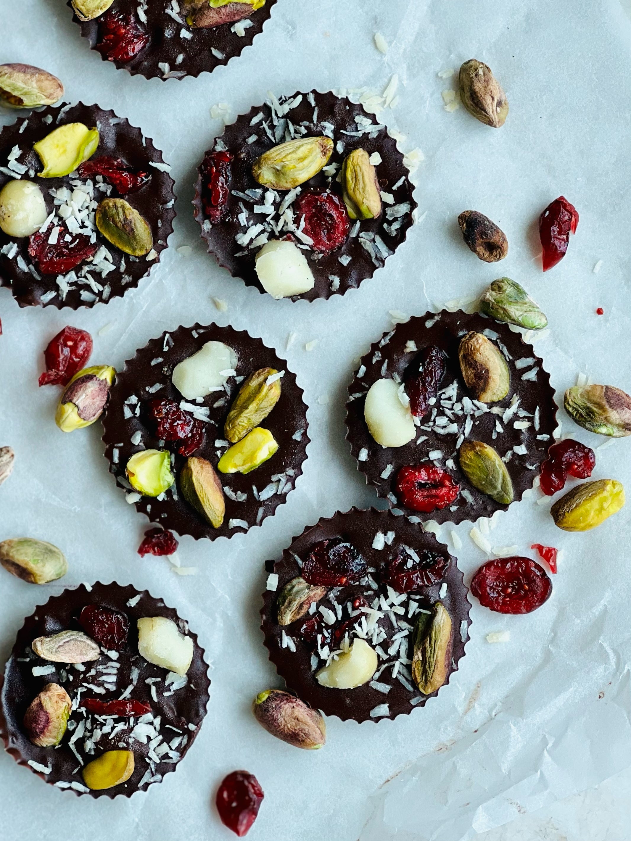 Dark Chocolate Cups