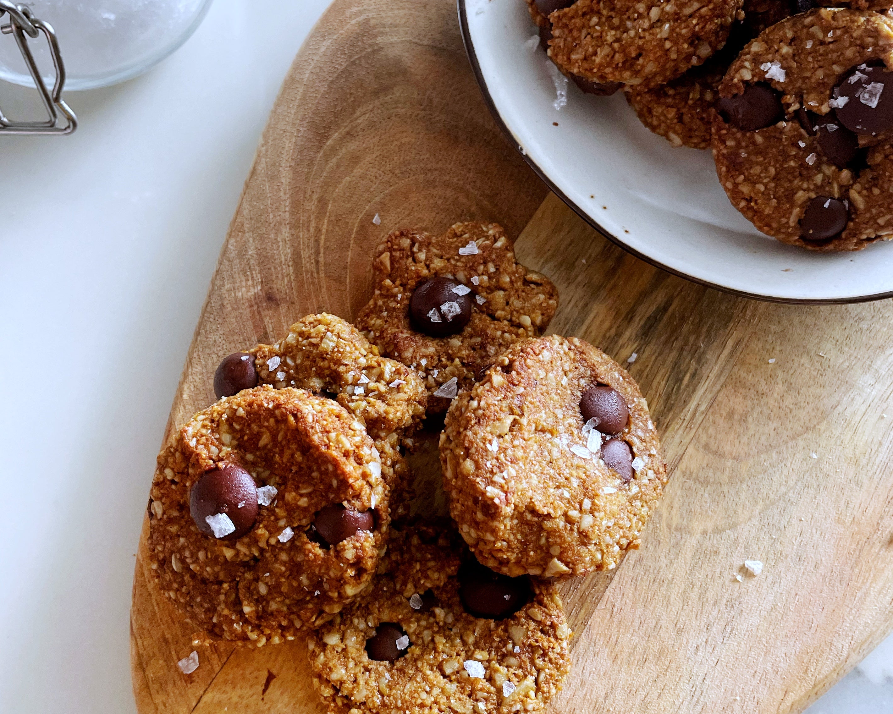 Sunflower Chocolate Chip Cookies