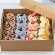 Assorted Fruits Mini Cupcakes (GF, DF, NF, V)