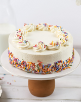 Vanilla Sprinkle Cake