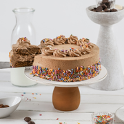 Chocolate Sprinkle Cake (Gluten Free, Nut Free, All Natural)