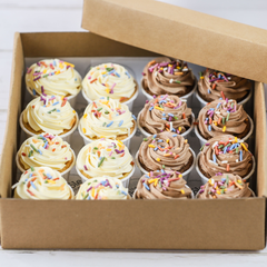 Assorted Sprinkle Mini Cupcakes (GF, DF, NF, V)
