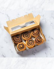 Gluten Free Vegan Cinnamon Scrolls (Fresh) - Box of 6