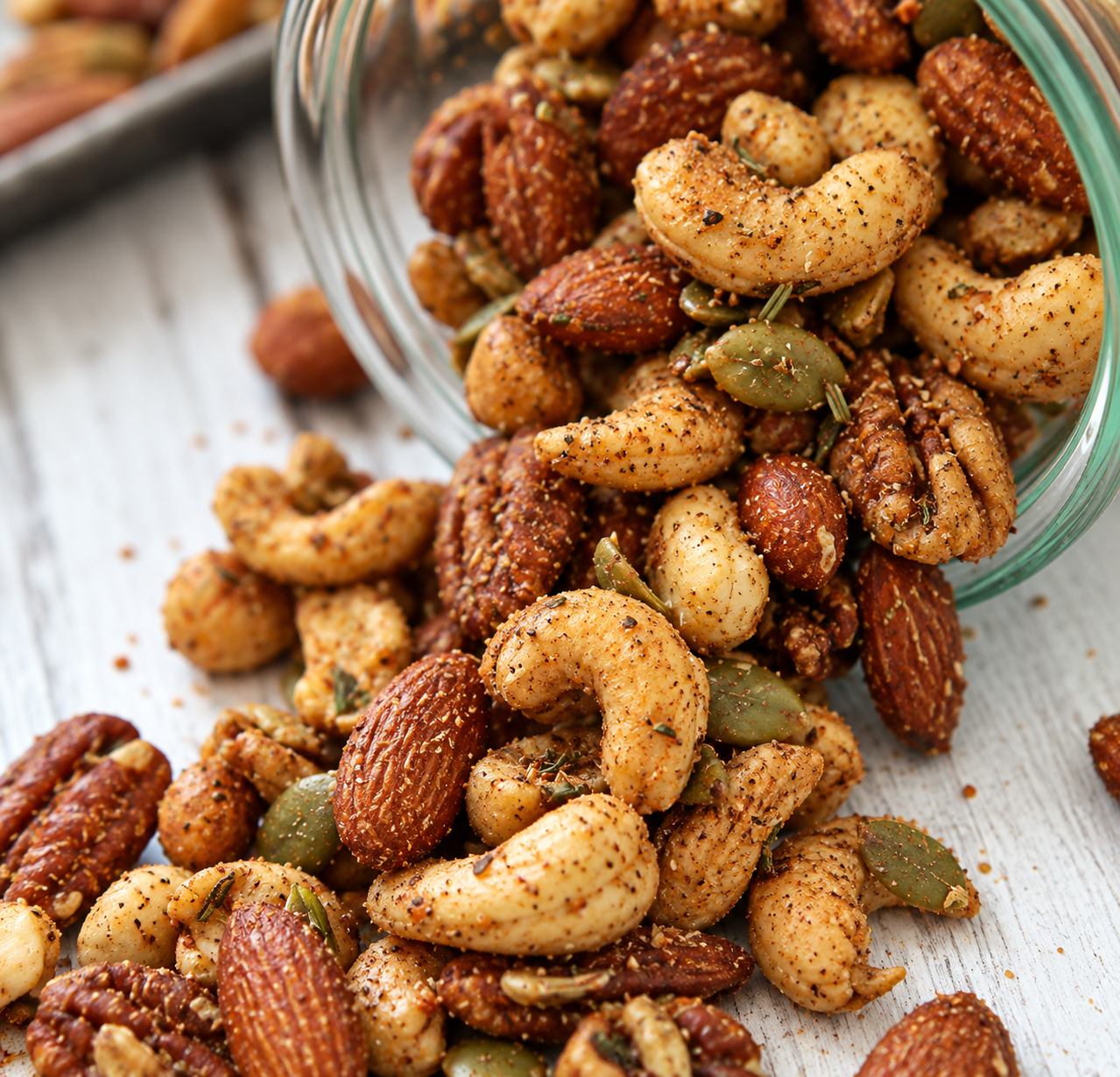 Masala Spiced Nuts