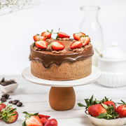 Chocolate Drizzle Cake (Gluten Free, Nut Free, No Refined Sugar, All Natural)