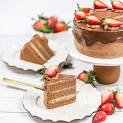 Chocolate Drizzle Cake (Gluten Free, Nut Free, No Refined Sugar, All Natural)