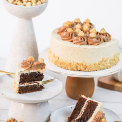 Chocolate Hazelnut Cake (Gluten Free, Dairy Free, No Refined Sugar, All Natural)