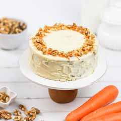 Classic Carrot Cake (Gluten Free, No Refined Sugar, All Natural)