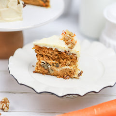 Classic Carrot Cake (Gluten Free, No Refined Sugar, All Natural)