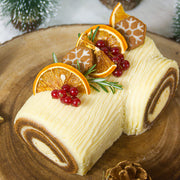 Gluten Free Cream Cheese Log Cake