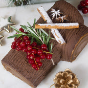 Gluten Free Classic Chocolate Log Cake