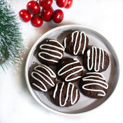 Gluten Free Peppermint Cacao Vegan Cookies