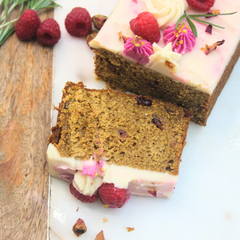 Raspberry Lychee Cake (Gluten Free, Dairy Free)