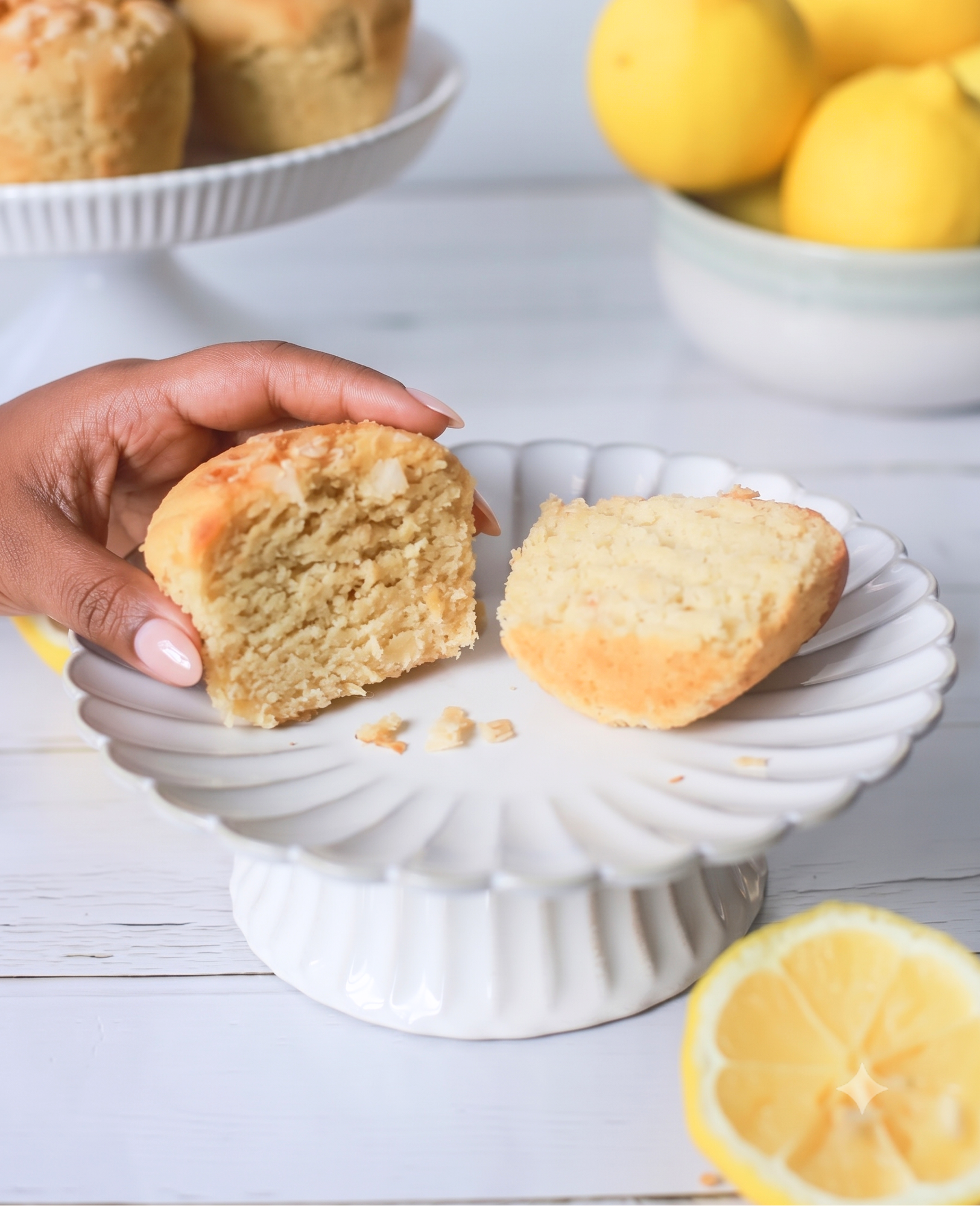 Lemon Coconut Muffins