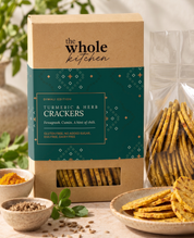 Turmeric & Herb Crackers