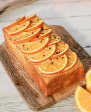 Orange Almond Loaf Cake