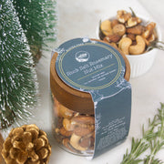 Rock Salt Rosemary Nut Mix Gift Jar
