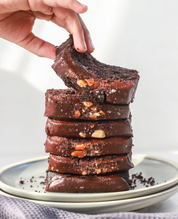 Salted Chocolate Loaf Cake