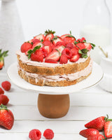 Strawberries & Cream Cake