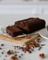 Vegan Chocolate Pecan Cake