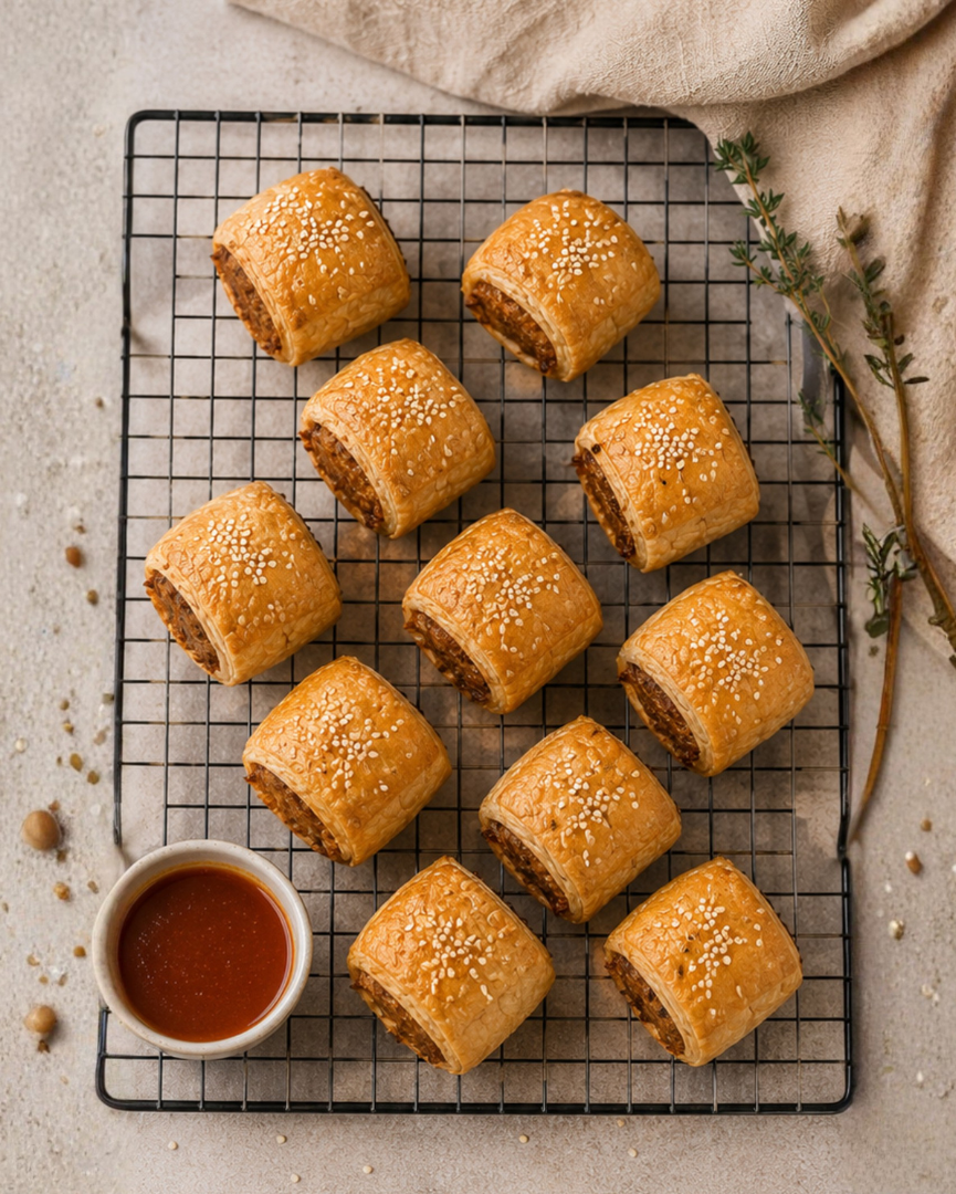 Spiced Lentil Savoury Rolls