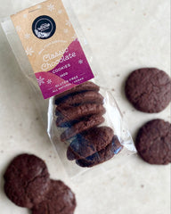 Vegan Classic Chocolate Cookies 6 x 20g (Gluten Free, Dairy Free, No Refined Sugar)