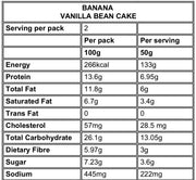 Banana Muffins 4pcs (Gluten Free, Dairy Free, No Added Sugar)