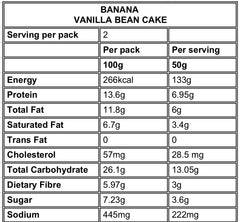 Banana Muffins 4pcs (Gluten Free, Dairy Free, No Added Sugar)
