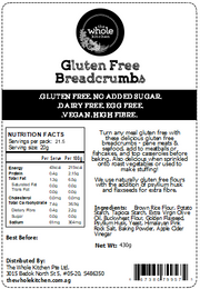 Gluten Free Breadcrumbs (430g)