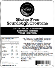 Gluten Free Sourdough Croutons (250g)