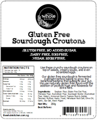 Gluten Free Sourdough Croutons (250g)