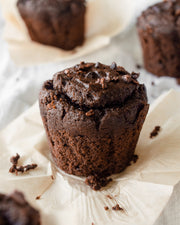 Chocolate Muffins 4pcs (Gluten Free, Dairy Free, No Refined Sugar)